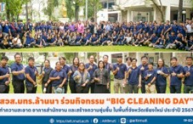 รูปภาพ : สวส.มทร.ล้านนา ร่วมกิจกรรม ''Big Cleaning Day''