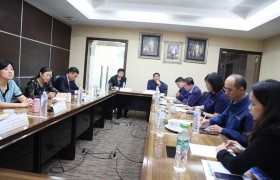รูปภาพ : การประชุมร่วมกับผู้แทนจากNanjing Vocational College of Information Technology (NJCIT) สาธารณรัฐประชาชนจีน