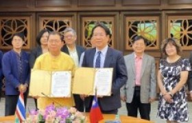 รูปภาพ : พิธีลงนาม MOU ร่วมกับ National Pingtung University of Science and Technology (NPUST) ไต้หวัน
